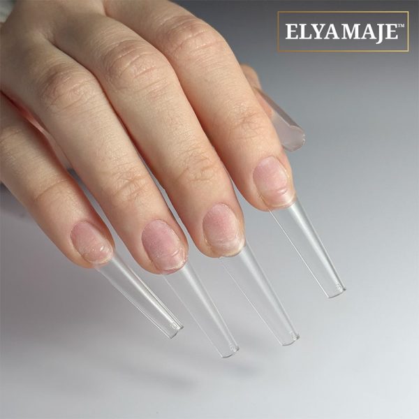 Demi Capsules Rio - Coffin Transparentes Mat - ELYAMAJE