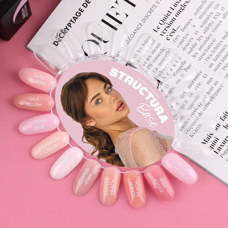 Milky Pink Structura Base 15ml - OA Nails System