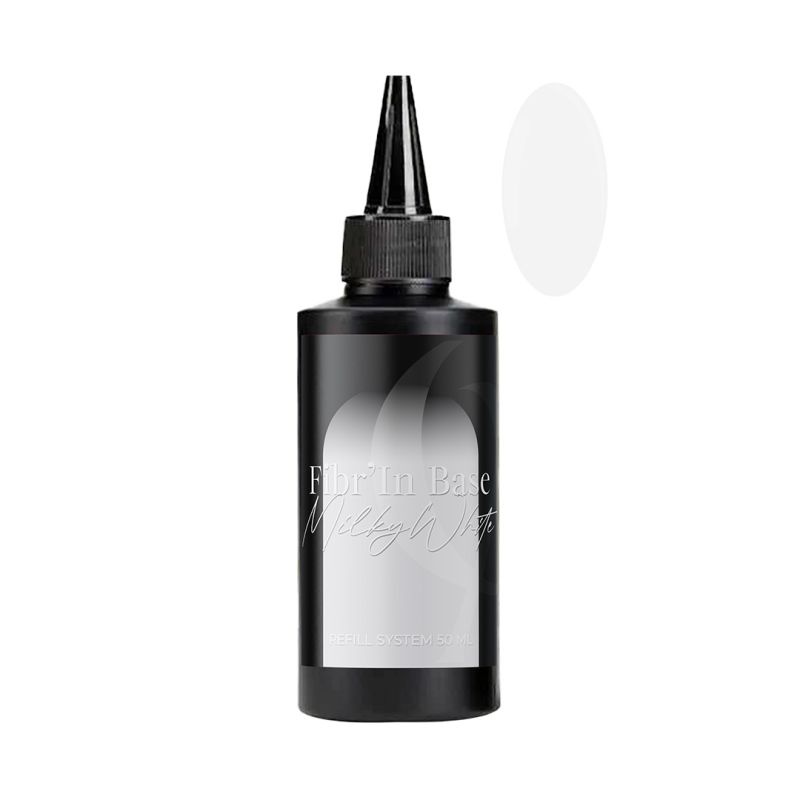 Recharge Milky White Fibr'In Base 50ml - OA Nails System
